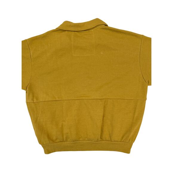 Aviator Nation Mountain Embroidery Half Zip Sweatshirt - size medium - Picture 4 of 5